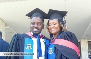 Zambian Artist Petersen Zagaze & Wife Finally Graduate